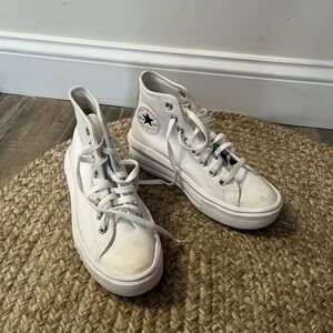 Converse Women’s High-Top Sneakers - Bright White
